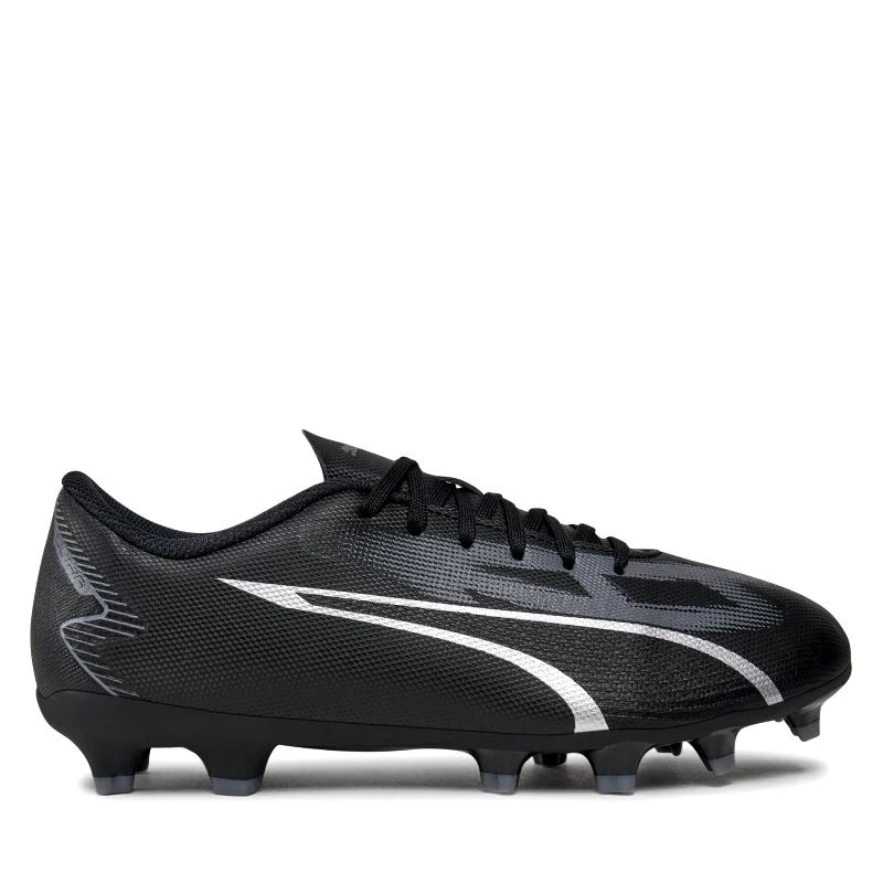 Puma Ποδοσφαιρικά Παπούτσια Puma Ultra Play Fg/Ag Jr 107530 02 Μαύρο