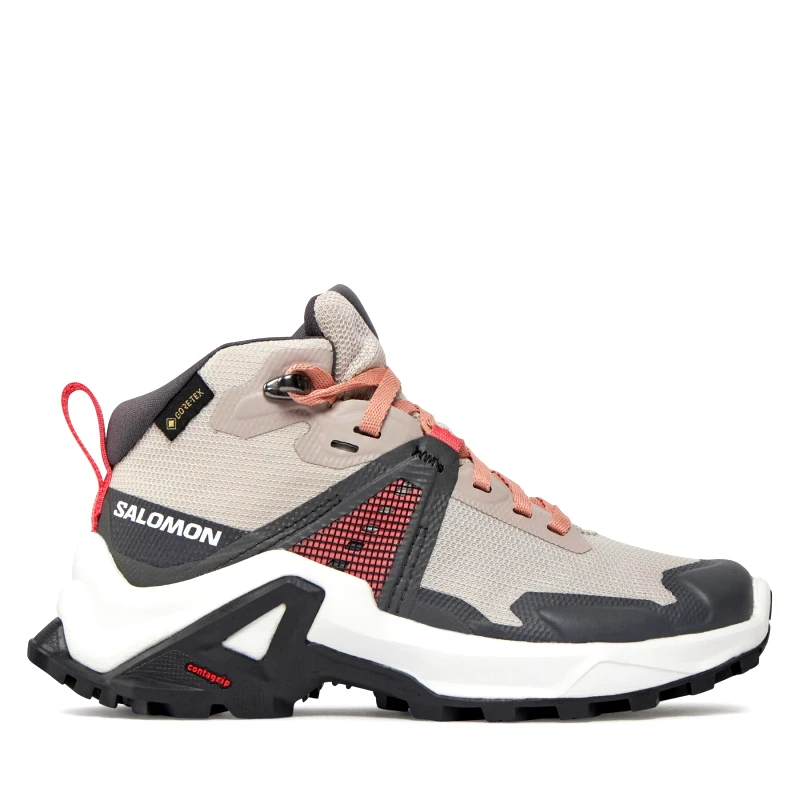 Παπούτσια πεζοπορίας Salomon X Raise Mid GORE-TEX L47071500 Γκρι φωτογραφία