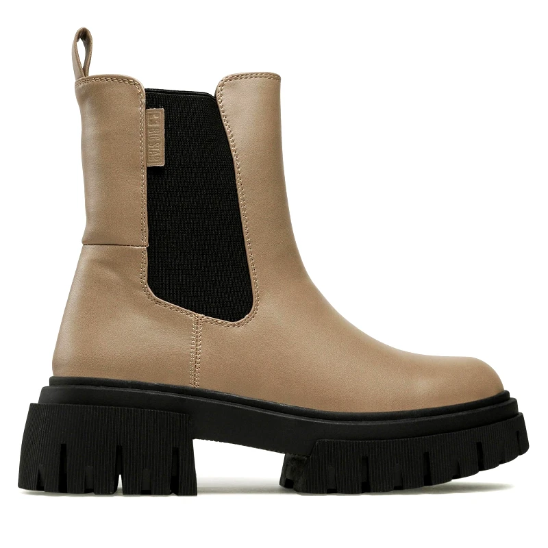Big Star Shoes Μποτάκια με λάστιχο Big Star Shoes MM274604 Μπεζ