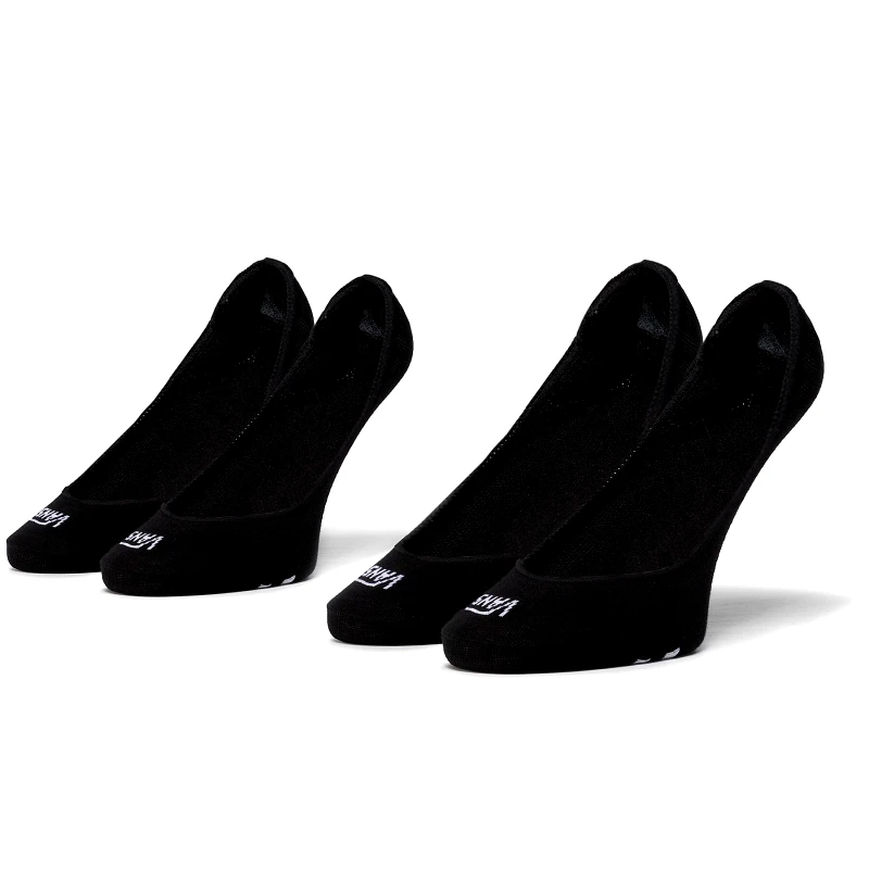 Vans Σετ κάλτσες σοσόνια παιδικές 2 τεμαχίων Vans Girly No Show VN0A33TIY281 r.31.5-36 Μαύρο