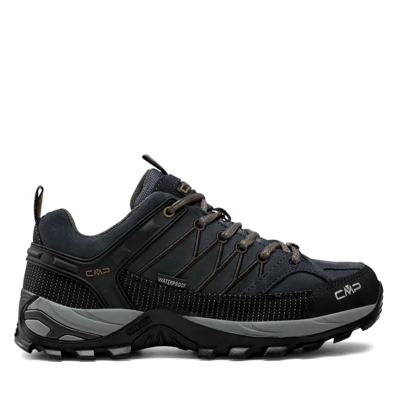 CMP Παπούτσια πεζοπορίας CMP Rigel Low Trekking Shoes Wp 3Q13247 Μαύρο