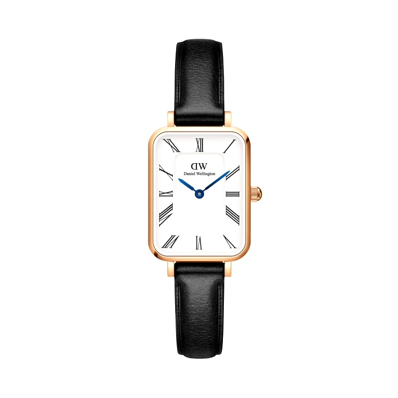 Daniel Wellington Ρολόι Daniel Wellington Quadro Roman Numerals Sheffield DW00100689 Μαύρο