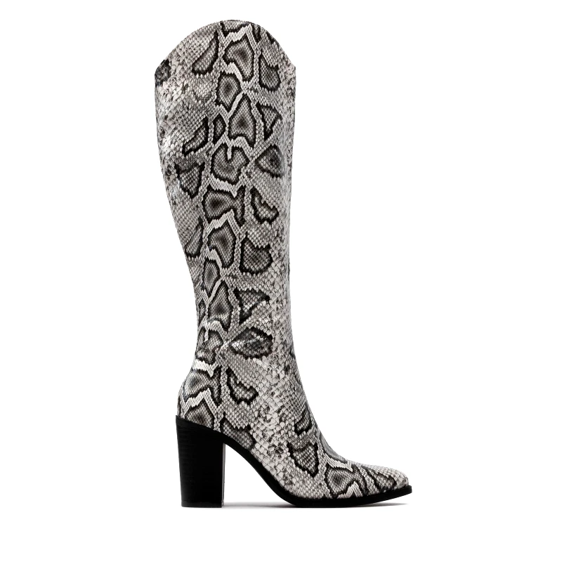 DeeZee Καουμπόικες Μπότες & Μποτάκια DeeZee ZALRT220103 Γκρι