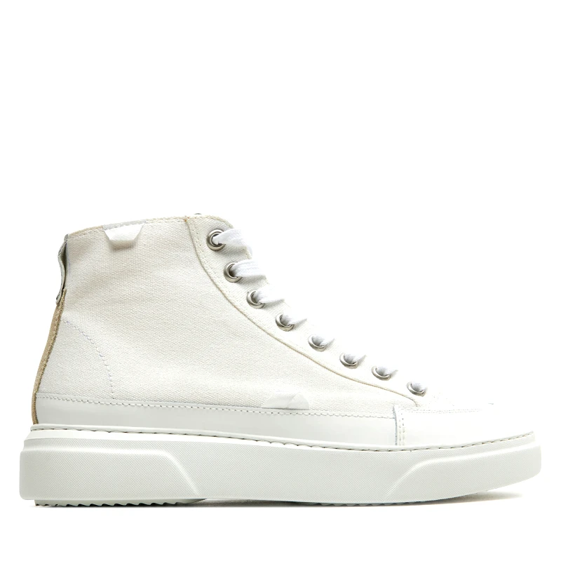 Inuikii Αθλητικά Inuikii Canvas Lex High 50103-991 Λευκό
