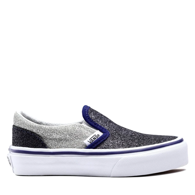 Vans Πάνινα παπούτσια Vans Uy Classic Slip-On VN0005WWSXN1 Ασημί