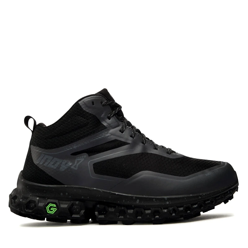 Inov-8 Παπούτσια πεζοπορίας Inov-8 Rocfly G 390 Gtx GORE-TEX 001101-BK-S-01 Μαύρο