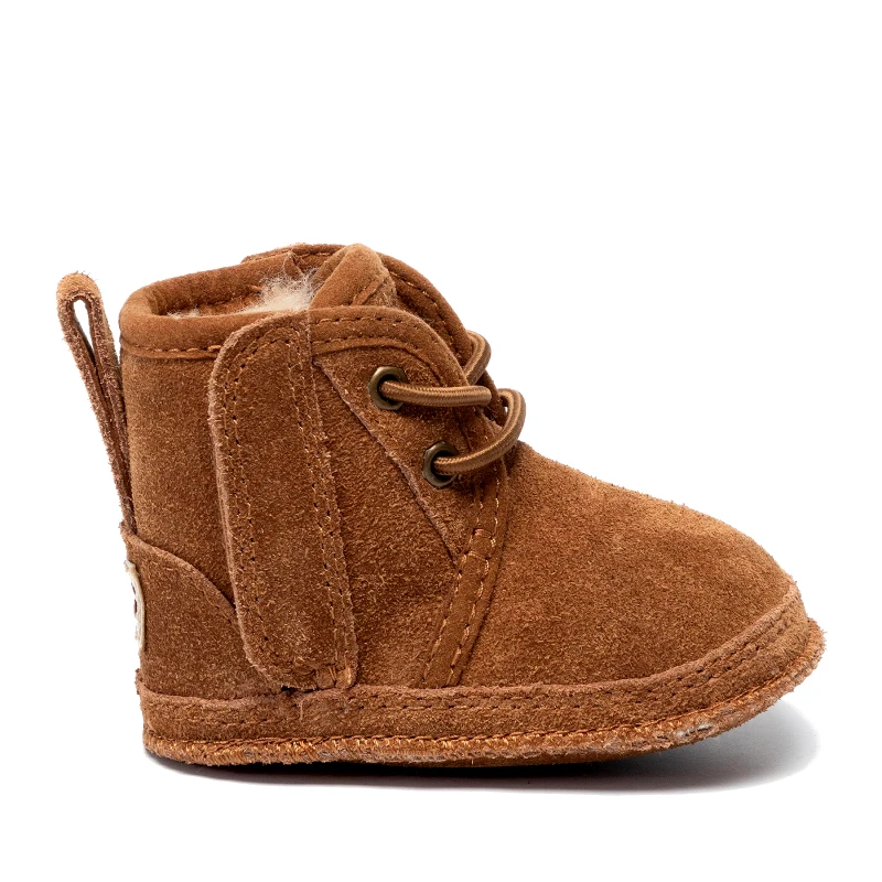 Μπότες Χιονιού Ugg I Baby Neumel & Ugg Beanie 1104729I Καφέ φωτογραφία