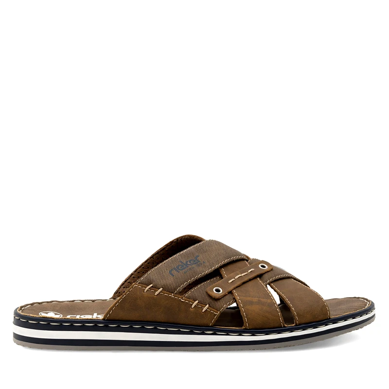 Rieker Παντόφλες Rieker 21599-24 Καφέ