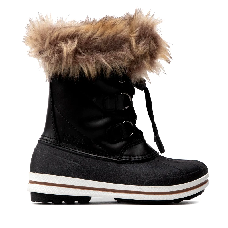 CMP Μπότες Χιονιού CMP Kids Anthilian Snow Boot Wp 30Q4594 Μαύρο
