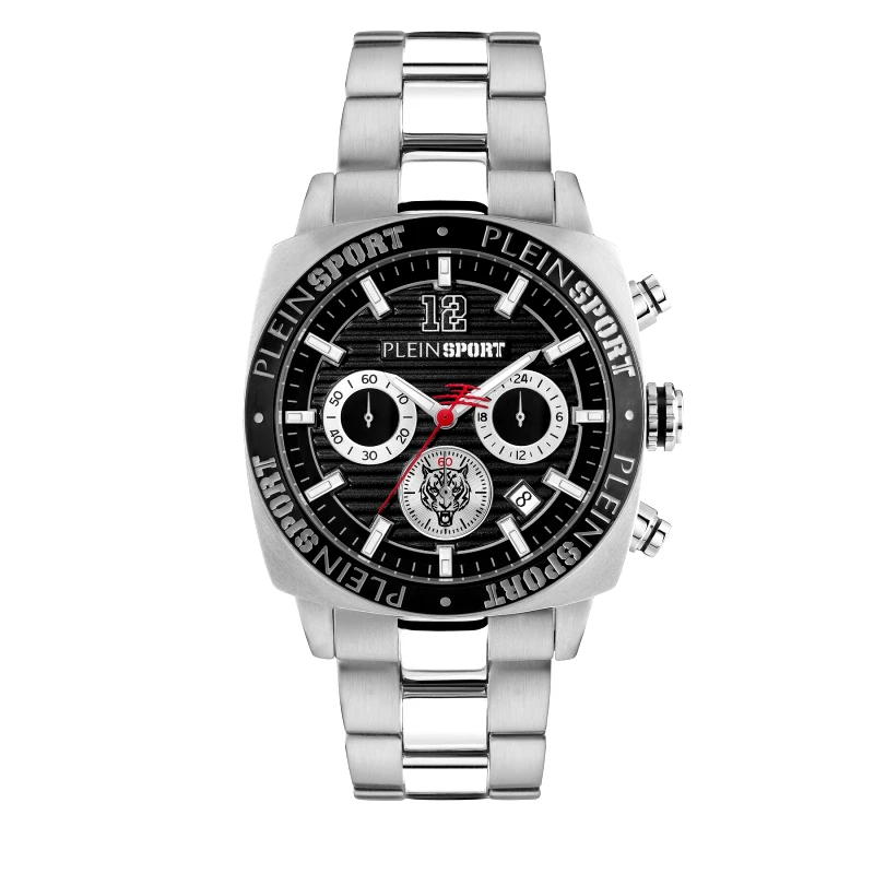 Plein Sport Ρολόι Plein Sport Wildcat PSGBA1123 Ασημί