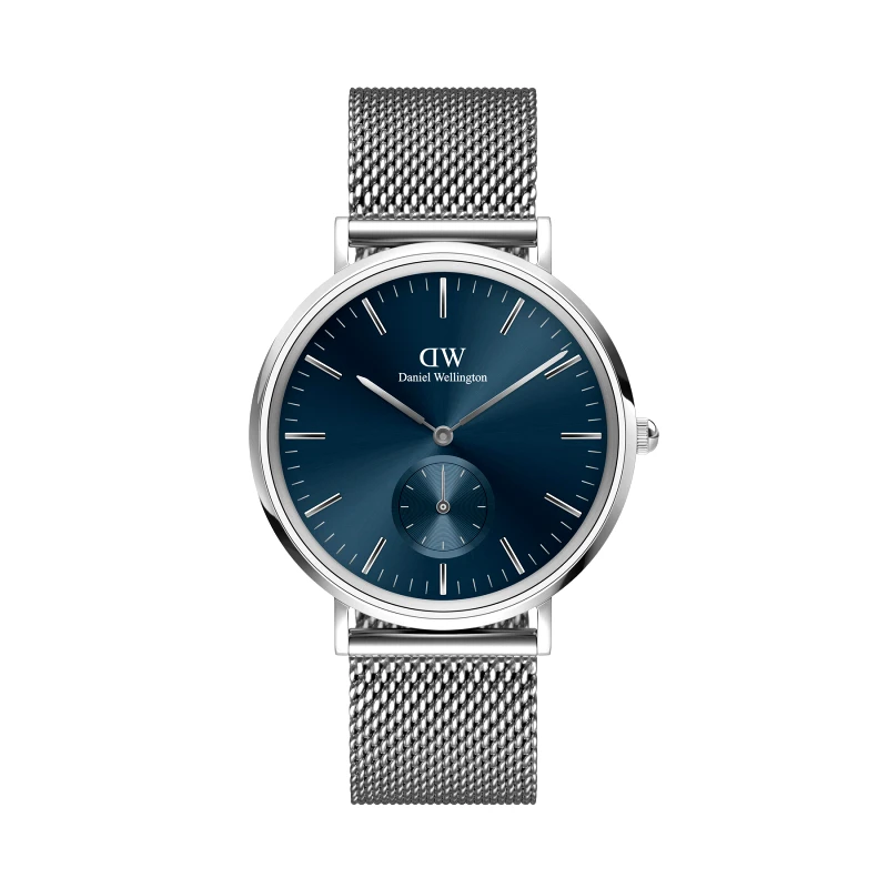 Daniel Wellington Ρολόι Daniel Wellington Classic Multi-Eye Sterling Arctic DW00100710 Ασημί