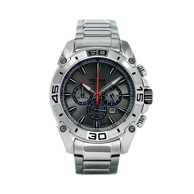 Festina Ρολόι Festina Chrono Bike '21 20543/1 Ασημί
