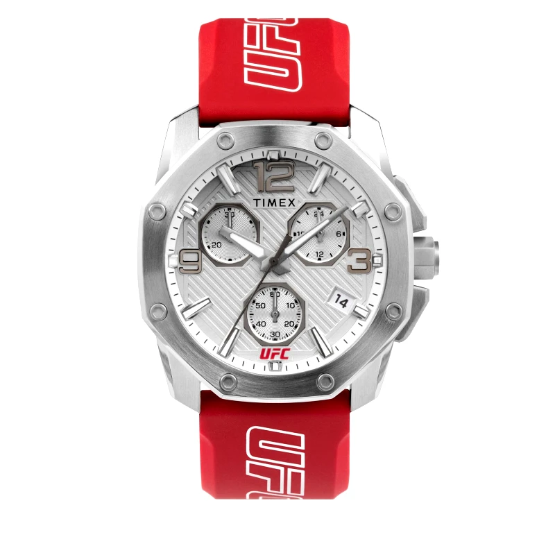 Timex Ρολόι Timex UFC Icon Chronograph TWG047400 Μαύρο