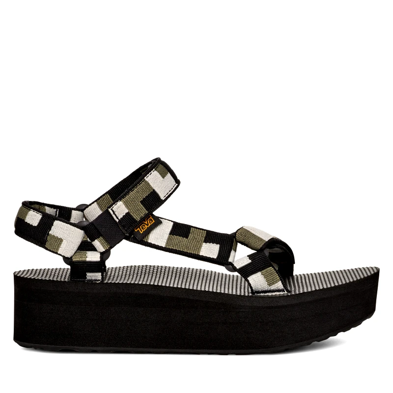 Teva Σανδάλια Teva Flatform Universal 1008844 Μαύρο