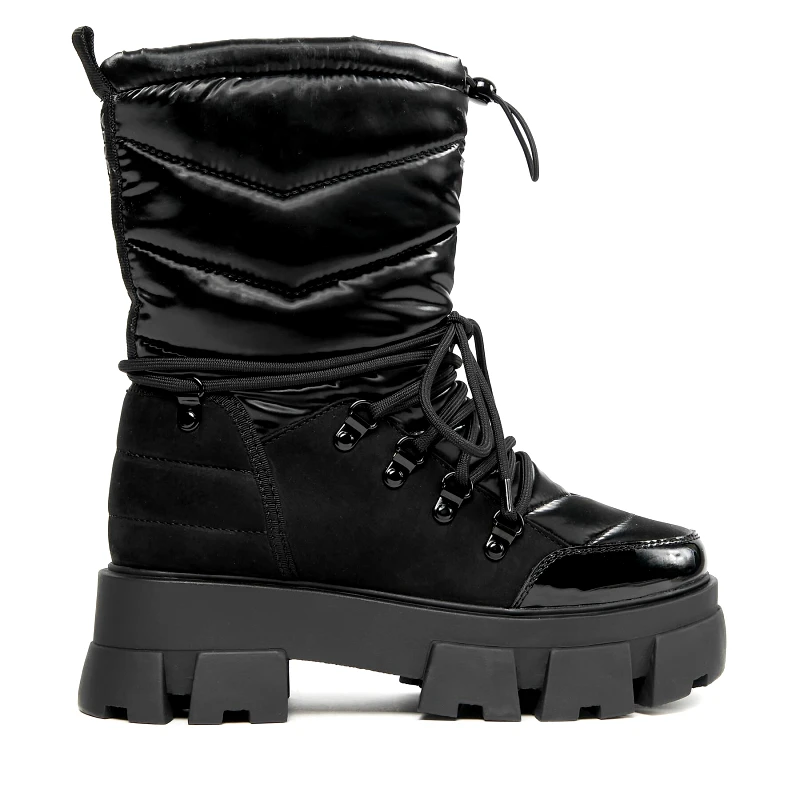 Aldo Μποτάκια Aldo Nordica 13672375 Μαύρο