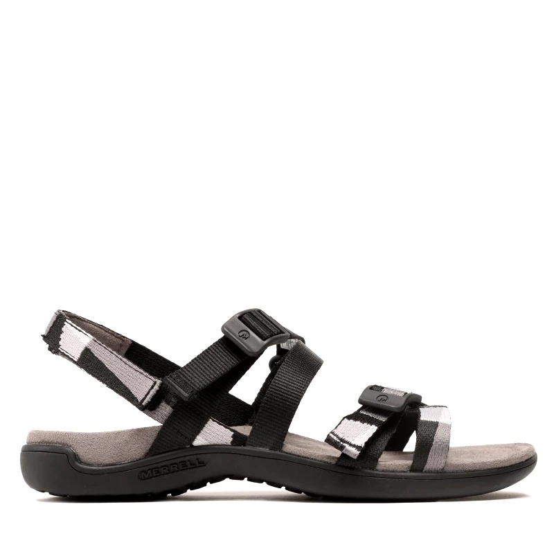 Merrell Σανδάλια Merrell District 3 Backstrap Web J004190 Μαύρο