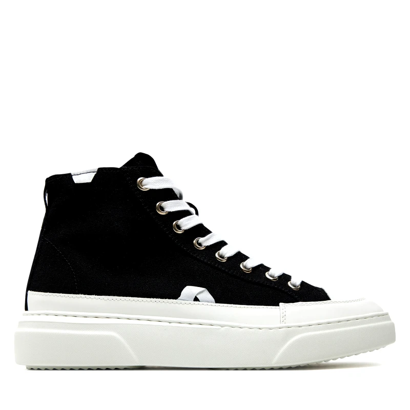 Inuikii Αθλητικά Inuikii Canvas Lex High 50103-991 Μαύρο