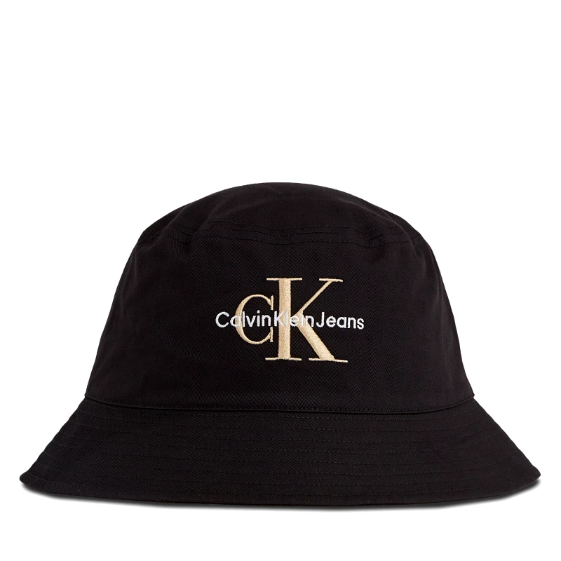 Calvin Klein Jeans Καπέλο Calvin Klein Jeans Monogram Bucket Hat K50K510788 Μαύρο