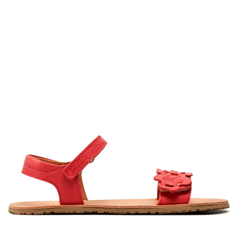 Froddo Σανδάλια Froddo Barefoot Flexy Flowers G3150265 D Κόκκινο