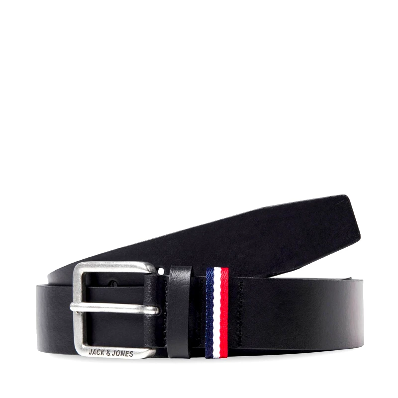 Jack&Jones Ζώνη Ανδρική Jack&Jones 12219179 Μαύρο