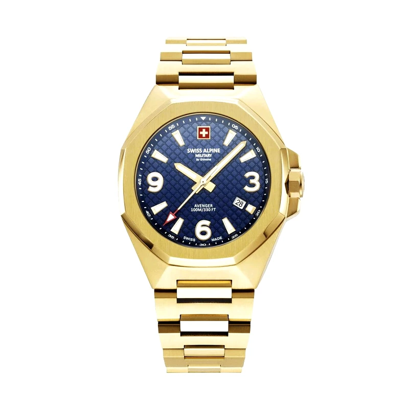 Swiss Alpine Military Ρολόι Swiss Alpine Military 7005.1115 Χρυσό