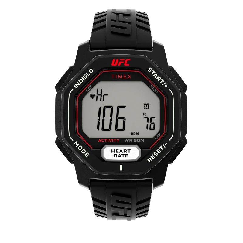 Timex Ρολόι Timex Ufc SparK TW2V83800 Μαύρο
