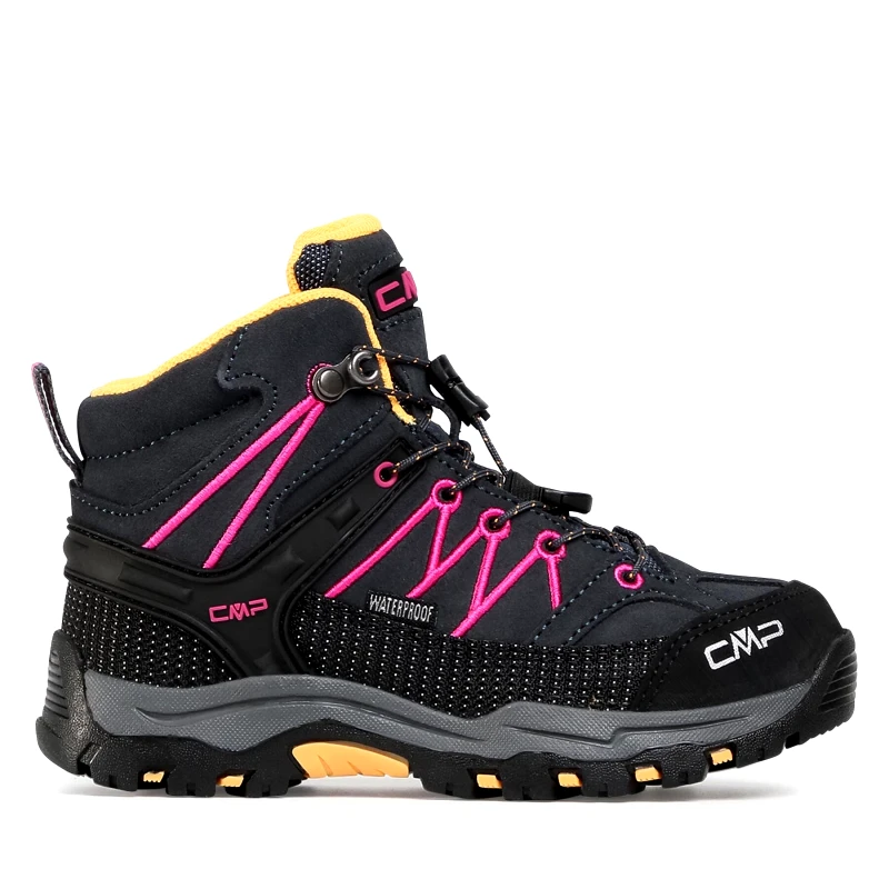 CMP Παπούτσια πεζοπορίας CMP Kids Rigel Mid Trekking Shoe Wp 3Q12944 Μαύρο