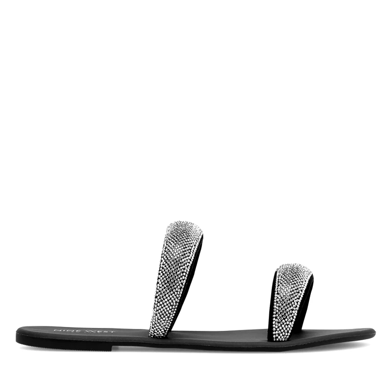 Nine West Παντόφλες Nine West WFA2735-1 Ασημί