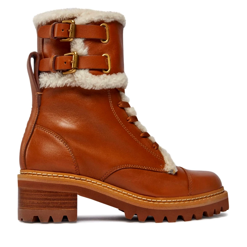 See By Chloé Μποτάκια See By Chloé SB39152C Καφέ