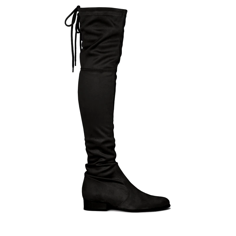 R.Polański Μπότες πάνω από το γόνατο R.Polański 0794 Μαύρο