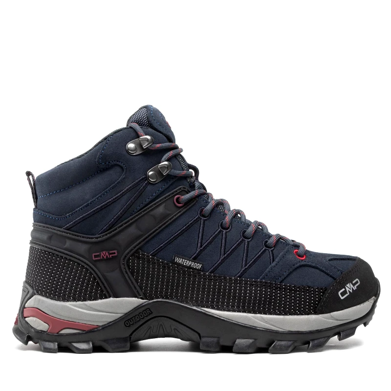 CMP Παπούτσια πεζοπορίας CMP Rigel Mid Trekking Shoes Wp 3Q12947 Σκούρο μπλε