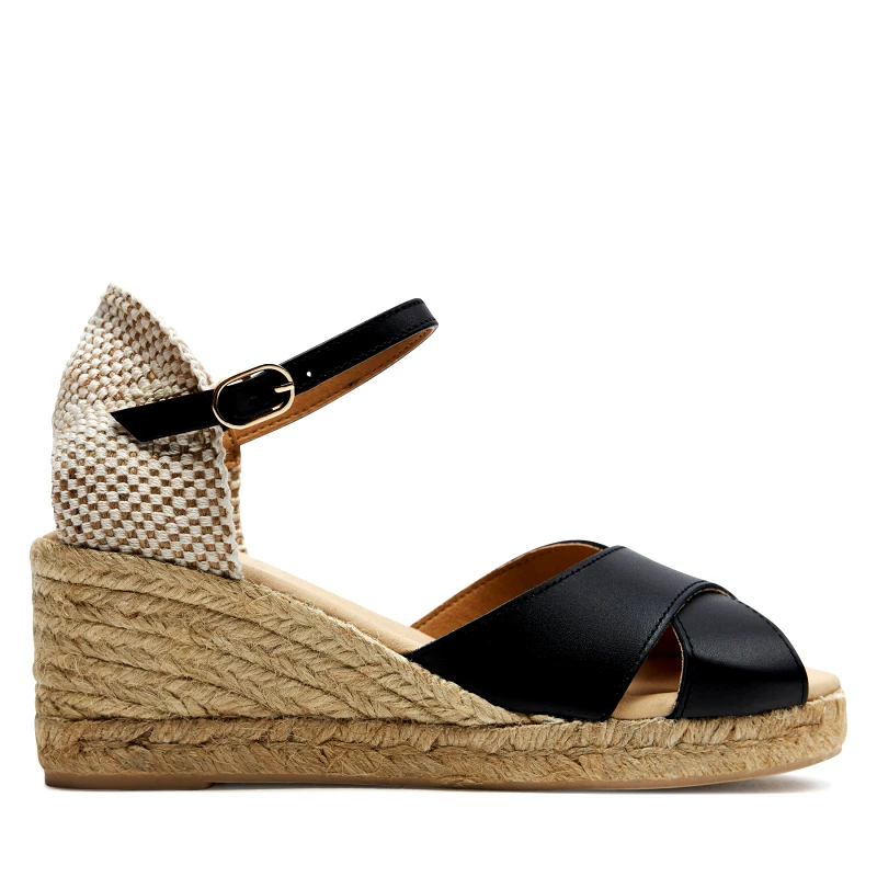 Geox Εσπαντρίγιες Geox D Gelsa Low D45NGA 00085 C9999 Μαύρο