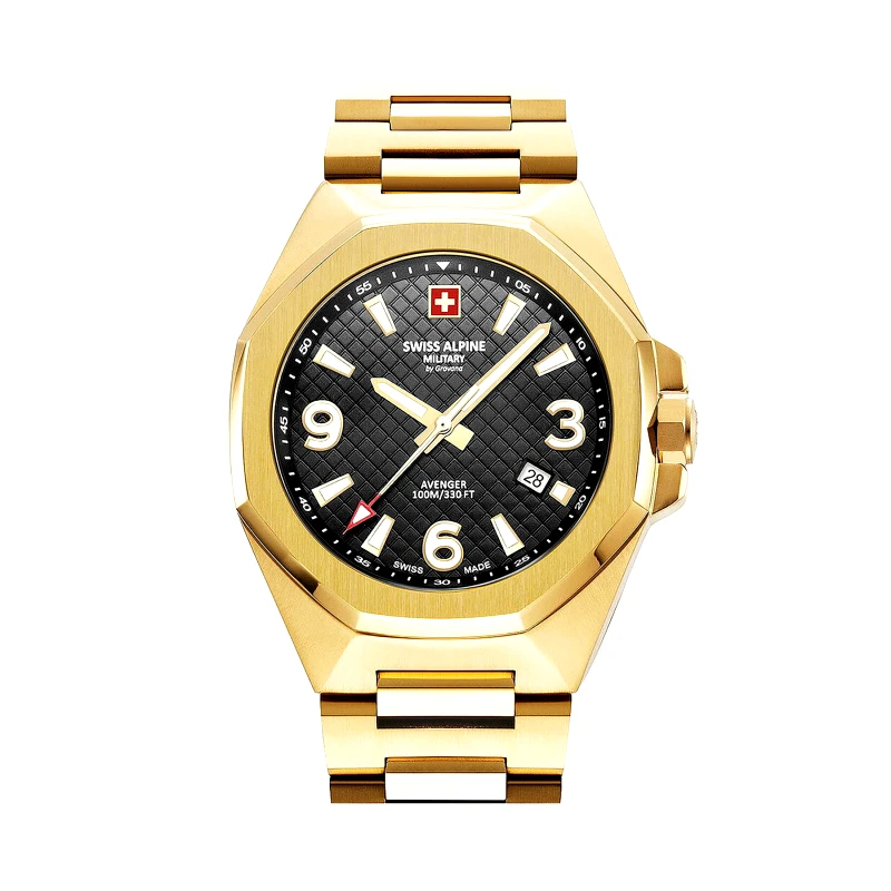 Swiss Alpine Military Ρολόι Swiss Alpine Military 7005.1117 Χρυσό