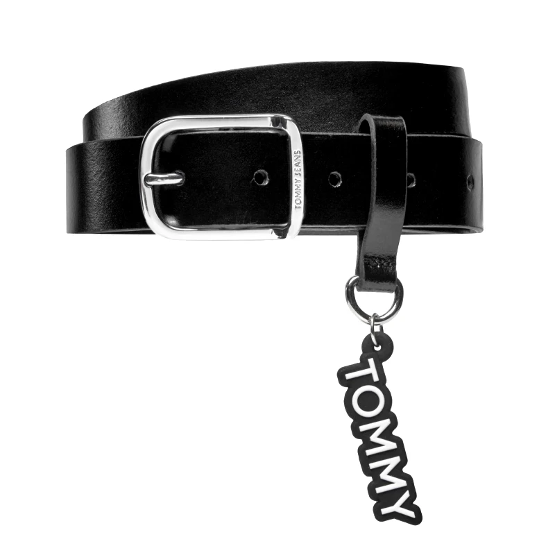 Tommy Jeans Ζώνη Γυναικεία Tommy Jeans Tjw City Girl Belt AW0AW16103 Μαύρο