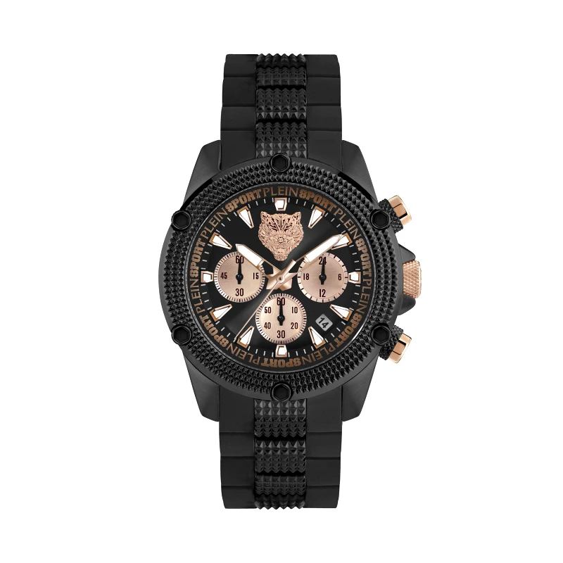 Plein Sport Ρολόι Plein Sport Hurricane PSDBA0323 Μαύρο