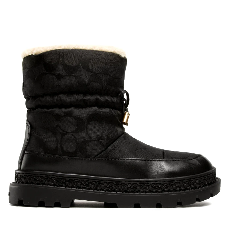 Coach Μπότες Χιονιού Coach Kailee CE303 Μαύρο