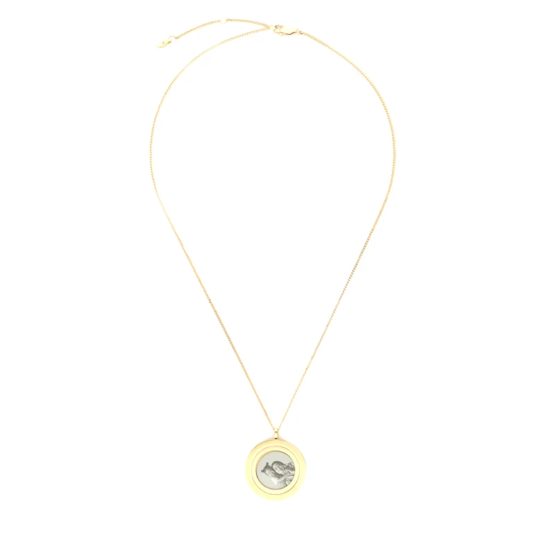 Fossil Κολιέ Fossil Harlow Locket JF04738710 Χρυσό
