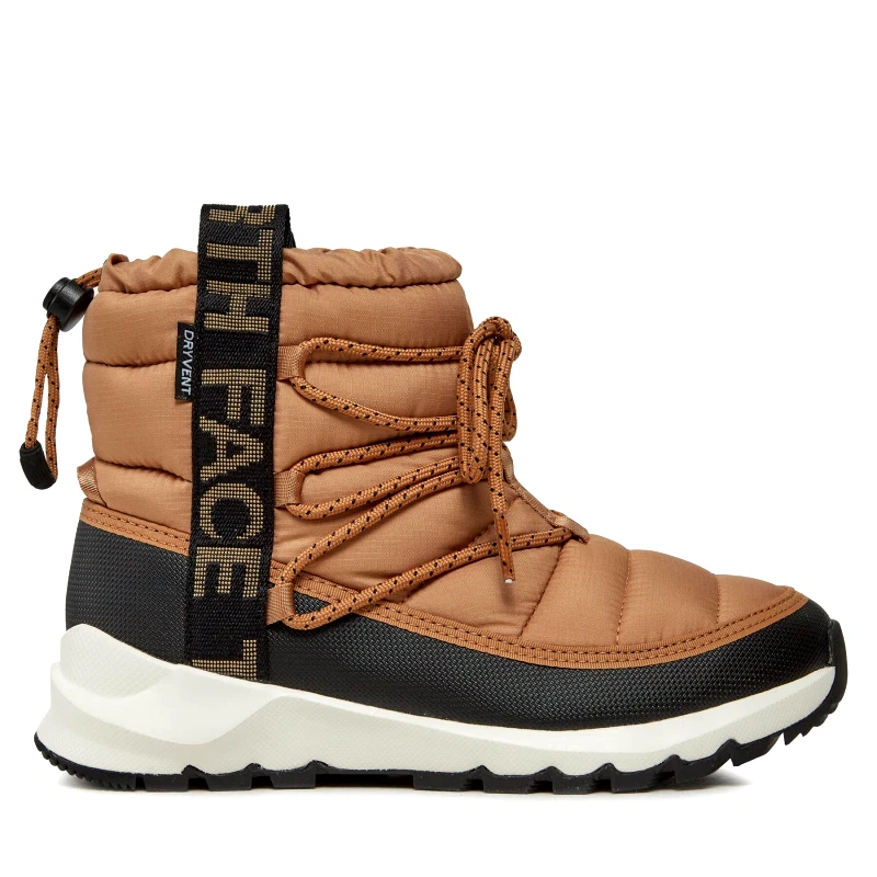 The North Face Μπότες Χιονιού The North Face W Thermoball Lace Up WpNF0A5LWDKOM1 Καφέ