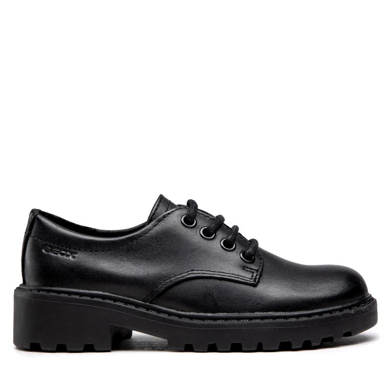 Geox Κλειστά παπούτσια Geox J Casey G. C J0420C 00043 C9999 M Μαύρο