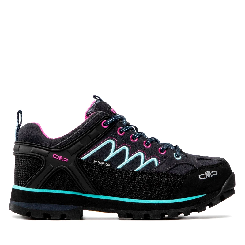 CMP Παπούτσια πεζοπορίας CMP Moon Low Wmn Trekking Shoe Wp 31Q4786 Μαύρο