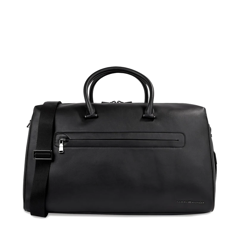 Tommy Hilfiger Τσάντα Σαββατοκύριακου Tommy Hilfiger Th Modern Pu Duffle AM0AM12233 Μαύρο