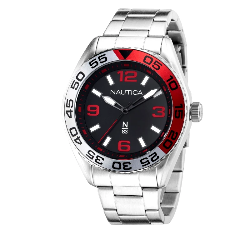 Nautica Ρολόι Nautica NAPFWS306 Ασημί