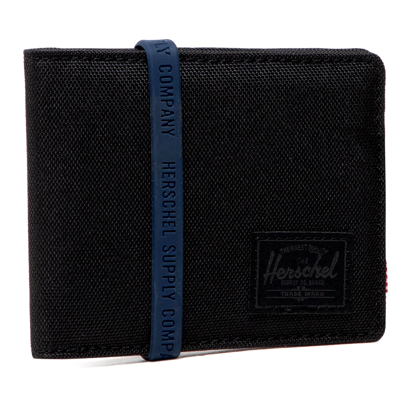 Herschel Μεγάλο Πορτοφόλι Ανδρικό Herschel Roy+ 10363-00535 Μαύρο