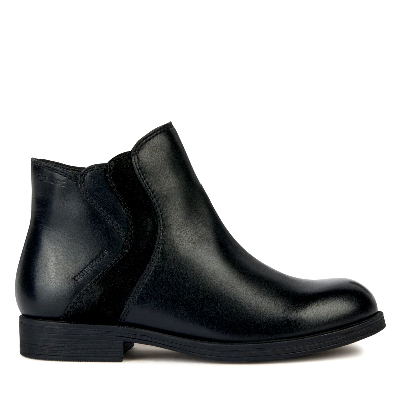 Geox Μποτάκια Geox J Agata Girl Wpf J36HZA 04377 C9999 S Μαύρο