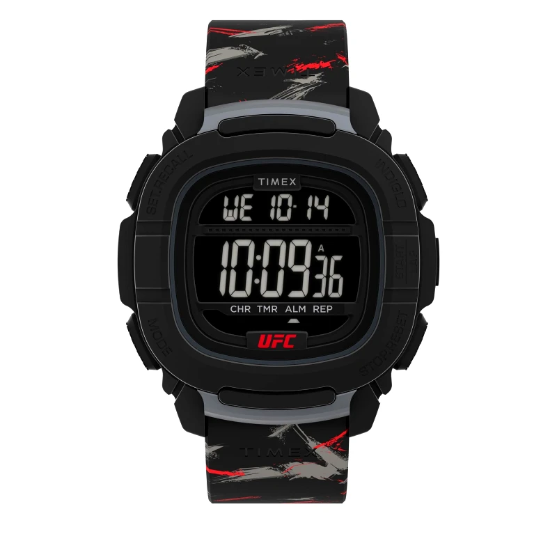 Timex Ρολόι Timex UFC Strength Shock XL TW2V85200 Μαύρο