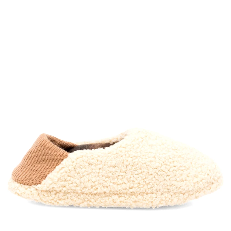 Nelli Blu Παντόφλες Σπιτιού Nelli Blu 19222B Εκρού