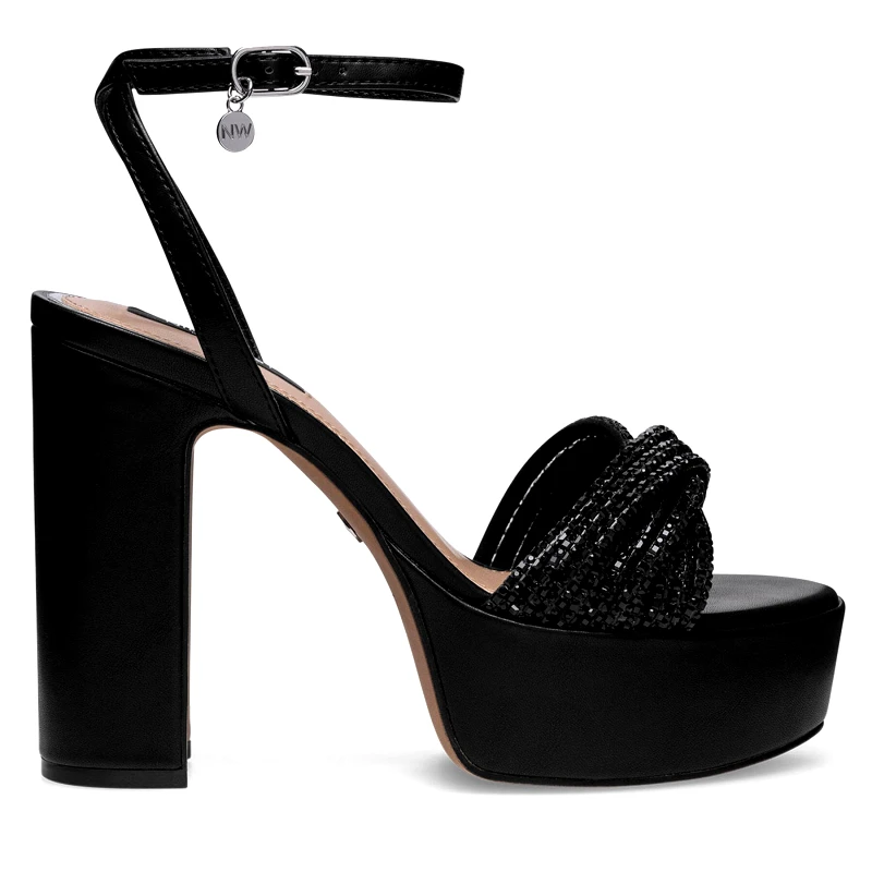 Nine West Σανδάλια Nine West WFA2736-1 Μαύρο