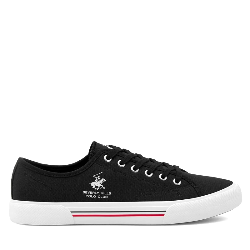 Beverly Hills Polo Club Πάνινα παπούτσια Beverly Hills Polo Club M-24MVS5012 Μαύρο
