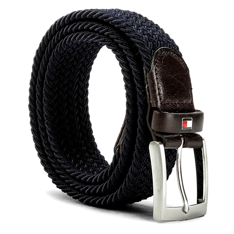 Tommy Hilfiger Ζώνη Ανδρική Tommy Hilfiger New Adan Belt 3.5 AM0AM02801 85 Σκούρο μπλε