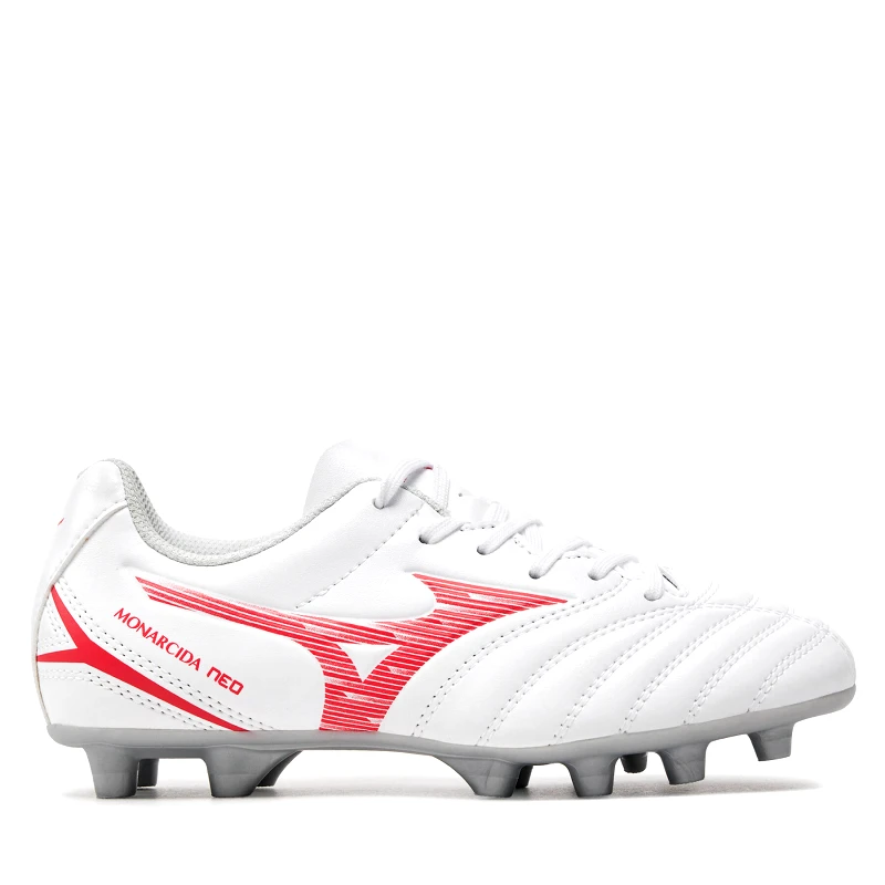 Mizuno Ποδοσφαιρικά Παπούτσια Mizuno Monarcida Neo Iii Select Jr Md P1GB2425 Λευκό